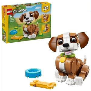 NWT LEGO #31382 Cute Animals: Playful Puppy Dog 3in1